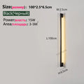 Modern Minimalist Long Wall Lamp LED Wall Mounted Light Indoor Living Room Bedroom Background Lamp Home Decora Fixtures 110/220V